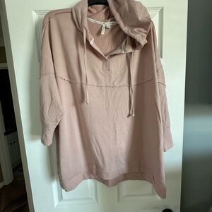 Women's Pink Hoodie Sweatshirt